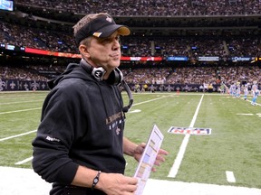 Saints head coach Sean Payton says he wouldn't be surprised if their wild-card game against the Lions on Saturday night winds up 17-10. Everyone else would. (US Presswire)