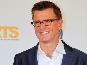Kevin Reilly, president Entertainment Fox Broadcasting Co. poses at the Hollywood Radio and Television Society Newsmaker Luncheon featuring the TV network entertainment presidents in Beverly Hills, California October 11, 2011.  REUTERS/Fred Prouser