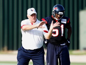 Houston Texans' Wade Phillips is said to be up for the Tampa Bay Bucs' heading coaching job. (AFP)