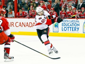 Erik Karlsson is enjoying a tremendous season on the Senators' blueline. (FILE PHOTO)