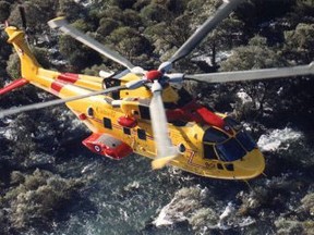 Cormorant helicopters are currently based in Gander, but search-and-rescue planes operate out of Greenwood, N.S. (File Photo)