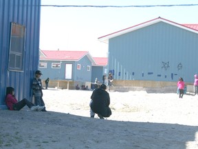 Eenchokay Birchstick School at Pikangikum First Nation is pictured in this file photo. (JON THOMPSON/QMI Agency Files)