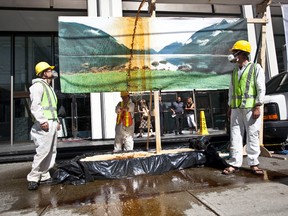 Greenpeace protesters demonstrate against the Northern Gateway pipeline in Vancouver in 2010. (QMI Agency files)