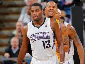 The Raptors will have their hands full facing Tyreke
Evans and the Sacramento Kings on Wednesday night. (Reuters/photo)