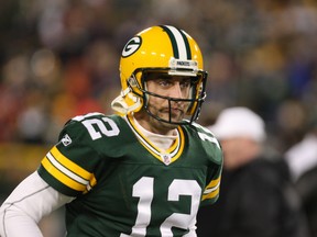 Green Bay Packers quarterback Aaron Rodgers (US Presswire)