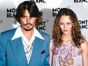 Johnny Depp and Vanessa Paradis. (Reuters files)