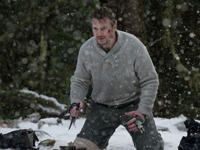 Liam Neeson in a scene from "The Grey" (Handout)