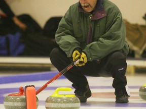 Woodward knows all about the grinding through the MCA Bonspiel. He is hoping to repeat his 2009 performance by winning one of five berths to the Safeway Championships. (Winnipeg Sun files)