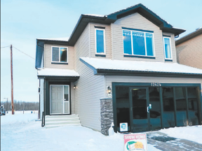 This Cardston 2 showhome by ReidBuilt Homes is located in Edmonton’s new community of Newcastle. It starts at $400,000 and is 1,730 sq. ft. with a double garage. Michal Brown/Special to Edmonton Sun