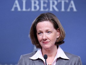 Alberta Premier Alison Redford sparked more election speculation Friday after tweeting a date in February for when her government releases its budget. DAVID BLOOM EDMONTON SUN  QMI AGENCY