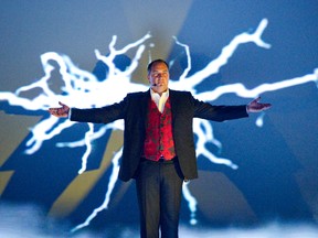 Messmer the magician performs at the Bell Centre in Montreal on January 20, 2012. (JOEL LEMAY/QMI Agency)