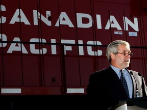 Canadian Pacific president and CEO Fred Green. (DAVID BLOOM/QMI AGENCY)