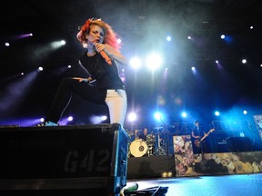 Paramore's Hayley Williams. (Reuters file photo)