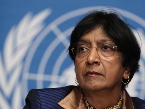 A United Nations envoy welcomed the amendment to Yemeni law that limits the immunity of outgoing president Saleh’s aides - though U.N. human rights chief Navi Pillay has said it may violate international law. (REUTERS/Denis Balibouse)