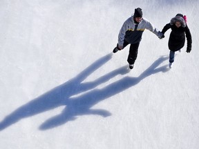 Many people enjoyed skating on the Rideau Canal Skateway on Saturday January 21,2012. (ERROL MCGIHON/THE OTTAWA SUN/QMI AGENCY).