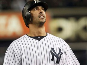 Jorge Posada is retiring after 17 seasons with the Yankees organization. (REUTERS/Mike Segar/Files)