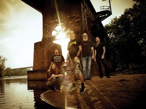 Randy Blythe (foreground) and the rest of the band Lamb of God. (Handout)
