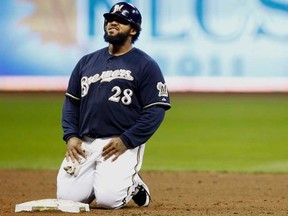 Prince Fielder has reportedly signed with the Detroit Tigers for the next nine years. (REUTERS/Jeff Haynes/Files)