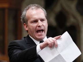 New Democratic Party MP Ryan Cleary speaks during Question Period in the House of Commons on Parliament Hill in Ottawa on December 14, 2011. (REUTERS/Chris Wattie)