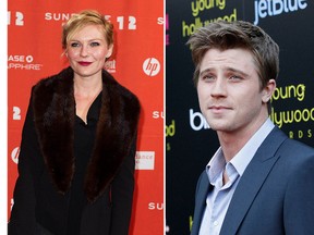 Kirsten Dunst and Garrett Hedlund. (Reuters file photos)