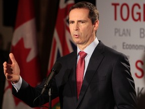 Premier Dalton McGuinty addressed the Canadian Club of Toronto luncheon Tuesday on how he plans to cut spending. (DAVE ABEL/Toronto Sun)