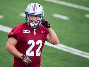 Alouettes safety Etienne Boulay. (BEN PELOSSE/QMI Agency)