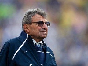 Joe Paterno, 85, died Sunday of lung cancer. The illness was diagnosed in November, soon after the university fired him in the wake of child sex charges being filed against former assistant coach Jerry Sandusky. (REUTERS/Scott Audette)