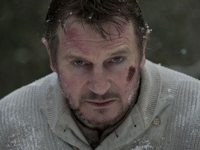 Liam Neeson stars in the survival thriller, "The Grey."