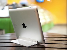 The Magnus magnetic iPad 2 stand is available at TenOneDesign.com for $49.95. (Supplied)