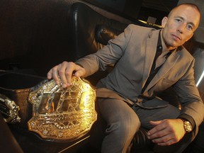 Ultimate Fighting Championship welterweight champion Georges St-Pierre. (Jack Boland/QMI Agency)