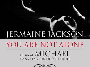 The cover of Jermaine Jackson's "You Are Not Alone."
