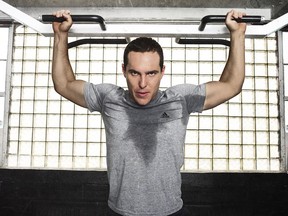 Calgary Flames forward Mike Cammalleri, 29, is a beast in the gym. The Ontario native and former Montreal Canadien is also the face of a new Adidas ad campaign. (Supplied)