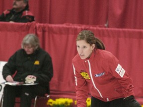 Candace Wanechko's rink was eliminated in there straight games at the Alberta Scotties in Leduc but she says they had so much fun they plan to become more competitive next year. (QMI Agency)