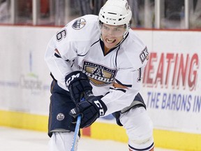 Struggling in his sophomore season with the Oilers, Magnus Paajarvi has found himself spending much of the season with the farm team in Oklahoma City. (Steven Christy, OKC Barons)