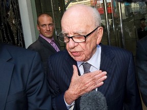 News Corp Chief Executive Rupert Murdoch. (REUTERS/Paul Hackett)