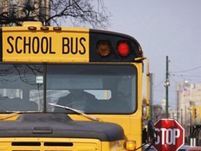 A four-year-old boy was left alone on a bus for hours near Lac La Biche, Edmonton. (QMI Agency)