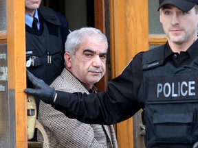 Mohammad Shafia leaves the Frontenac County Court house in Kingston on Sunday January 27  2012 after he was convicted of four counts of first degree murder. He along with his wife Tooba Mohammad Yahya and their son Hamed were each convicted in the deaths of four other family members. (IAN MACALPINE/Postmedia Network)