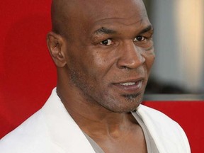 Mike Tyson will be inducted into the WWE Hall of Fame in Miami on March 31, 2012. (Adriana M. Barraza/WENN.com)