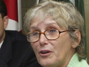 Victims' rights activist Teresa McQuaig, seen here in a QMI Agency file photo, is sickened the Shafia killers could see early parole under the faint hope clause. (QMI Agency file photo)