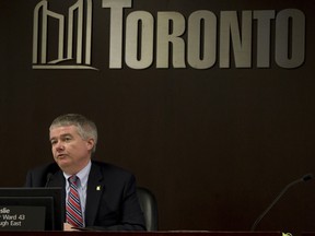 Councillor Paul Ainslie tried to get the government management committee to agree to lift a ban on city employees using Facebook at work. (JACK BOLAND/Toronto Sun)