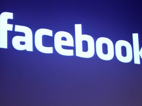 The Facebook logo is seen at the company headquarters in Palo Alto, California in this May 26, 2010 file photo. REUTERS/Robert Galbraith/Files