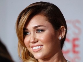 Miley Cyrus (Reuters file photo)