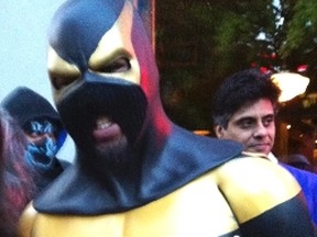 Self-proclaimed Seattle superhero -- vigilante? -- Phoenix Jones showed the world that no, you can't be Batman. (REUTERS)