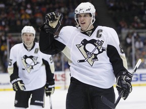 Neck issues are the latest in the Sidney Crosby injury saga. (Reuters)