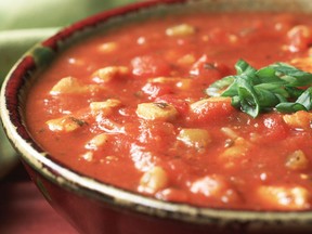 Hearty white bean chili. (Supplied)