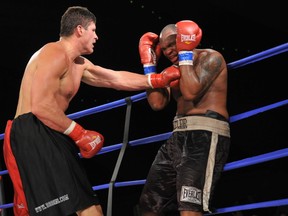 Tye Fields knocked out Raphael Butler in the sixth round of their fight in October. Fields will get a shot at a Top 10-ranked fighter March 24, when he squares off against No. 9-ranked Mariusz Wach in Atlantic City. (Ghudar Photography)