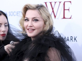 Madonna at the New York premiere of W.E. on Jan. 13. (WENN.com)