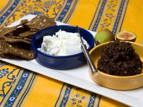 Fig and olive tapenade. (DEREK RUTTAN/QMI AGENCY)