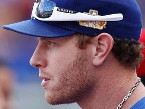 Josh Hamilton's battle with alcohol is in the spotlight yet again. (REUTERS/Mike Segar/Files)