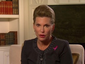 Still image taken from video shows Susan G. Komen for the Cure founder Nancy Brinker making an address that was first aired on the organization's website on February 1, 2012. (REUTERS/Susan G. Komen for the Cure/Handout)